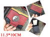 Character Wallet - Flash Metal Badge