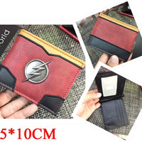 Character Wallet - Flash Metal Badge