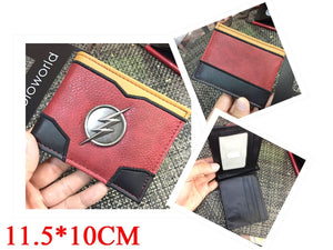 Character Wallet - Flash Metal Badge