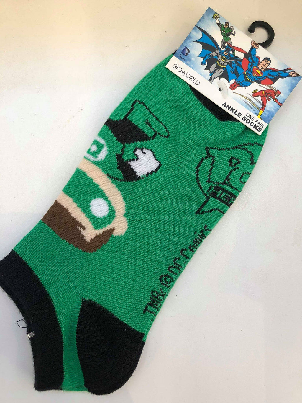 *Green Lantern Ankle Socks