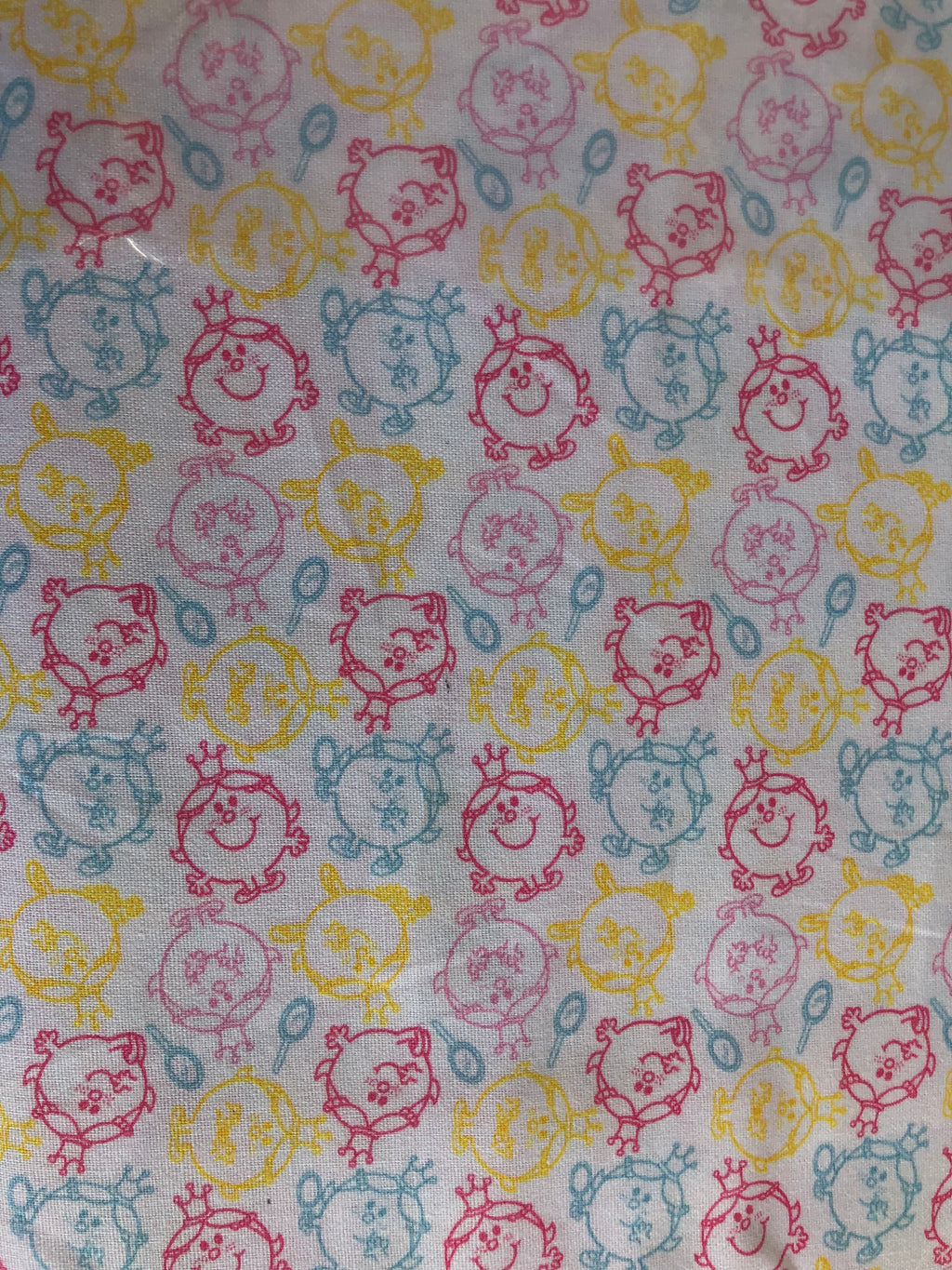 Mr Men Little Ms Mischief Quilting Cotton Fabric