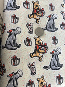 Christmas Winnie The Pooh Quilting Cotton Fabric