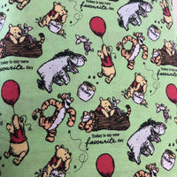 Winnie The Pooh Favourite Day Scatter Quilting Cotton Fabric
