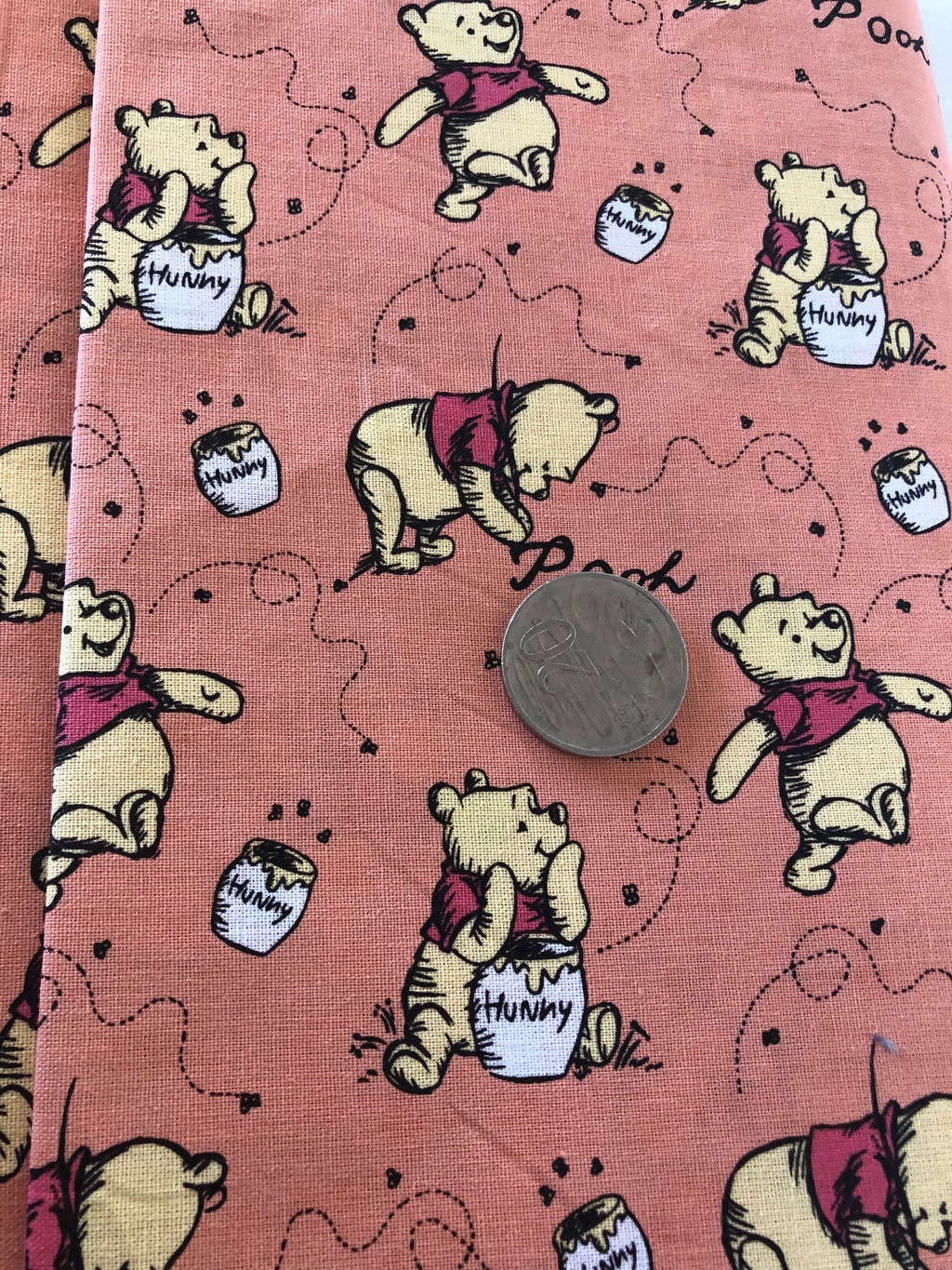Winnie The Pooh Quilting Cotton Fabric
