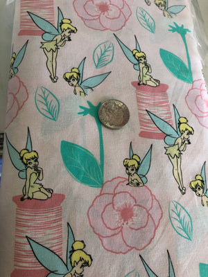 Tinkerbell Quilting Cotton Fabric