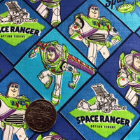 Toy Story Buzz Lightyear Argyle Quilting Cotton Fabric