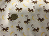 Monkey Mania Cream Quilting Cotton Fabric