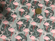 Flamingos Quilting Cotton Fabric