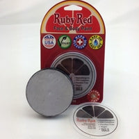 Professional Vegan Ruby Red Face Paint- Silver