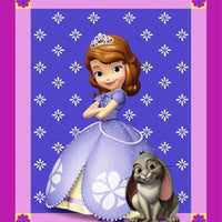 Disney Princess Sofia Panel Cotton Fabric - I'm A Craftaholic