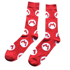 Super Mario Crew Socks