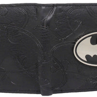 Character Wallet - Batman metal badge