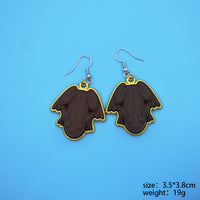 *Harry Potter Dangle Earrings - Chocolate Frog