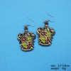 *Harry Potter Dangle Earrings - Gryfindoor