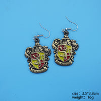 *Harry Potter Dangle Earrings - Gryfindoor