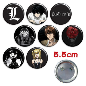 Death Note Badges