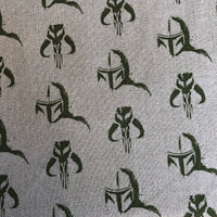 Star Wars Logo Mandalorian Quilting Cotton Fabric