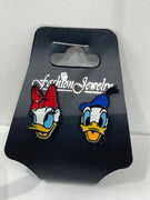 Disney Earrings - Donald and Daisy Duck