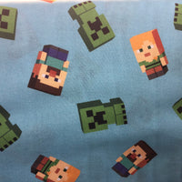Minecraft Scatter Cotton Fabric