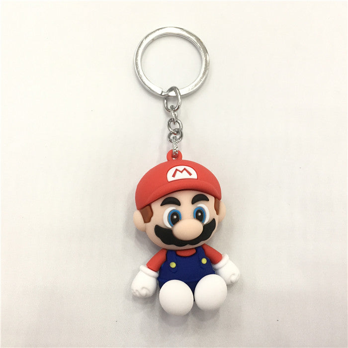 Super Mario 3d PVC Keyring