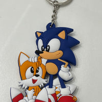 Sonic and Tails  PVC Keyring