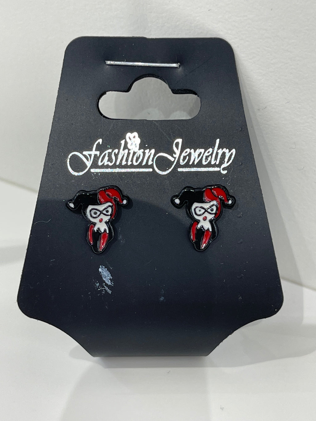 DC Comic Earrings - Harley Quinn