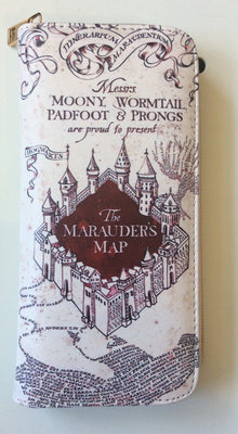 Character Purse- Harry Potter Marauders Map