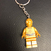 Star Wars C3PO Lego Style Keyring