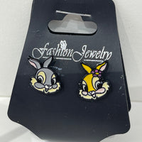 Disney Earrings - Thumper & Bixbi