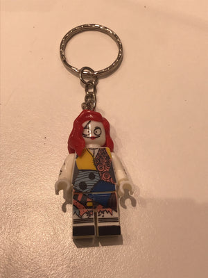 Nightmare Before Christmas Sally  Lego  Style Keyring