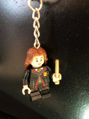 *Hermione Harry Potter Lego Style Keyring