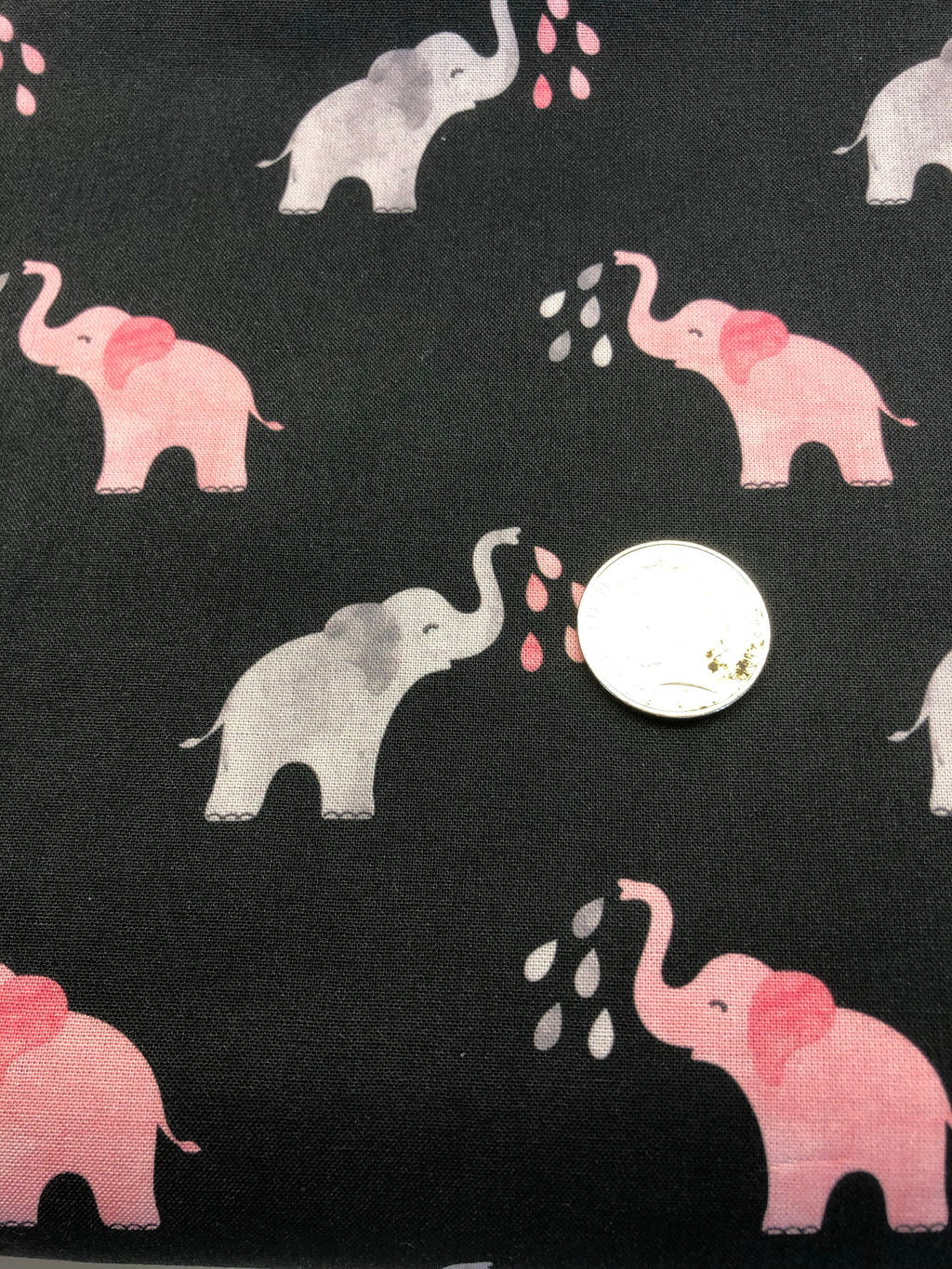 Elephants Quilting Cotton Fabric