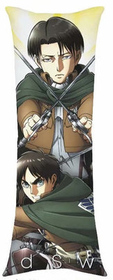 *Attack on Titan Satin Body Pillow