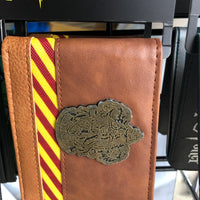 Character Wallet - Harry Potter Hogwarts Metal logo