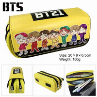 BTS  Butter Vinyl Pencil or Accessories Bag