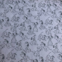 Disney 101 Dalmation Puppy Quilting Cotton Fabric