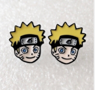 *Anime Earrings - Naruto Clip On