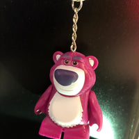 Toy Story Lotso the Bear Lego Style Keyring