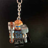 *Thor Lego Style Keyring