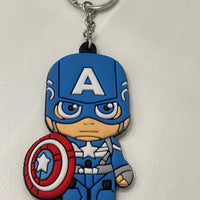 *Captain America PVC Keyring*