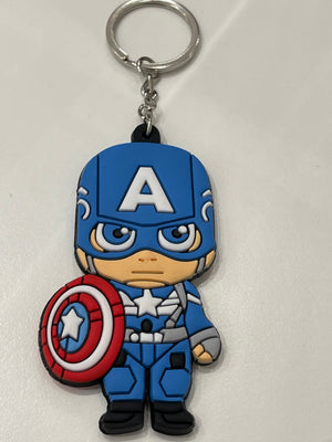 *Captain America PVC Keyring*