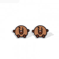 BTS Mascot Stud Earrings - Shooky
