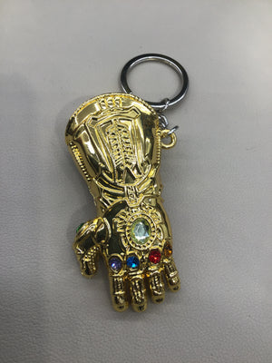Infinity Glove Thanos Metal Keyring