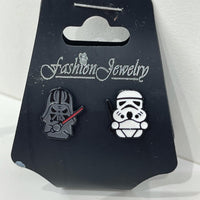 Disney Earrings - Star Wars Darth Vader and Storm Trooper