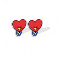 BTS Mascot Stud Earrings - Tata