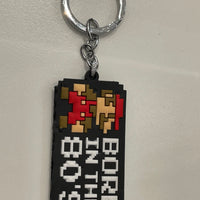*Super Mario Born in the 80's Character PVC Keyring