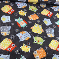 Owls  Quilting Cotton Fabric