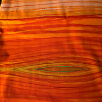 Colour Wave Orange Quilting Cotton Fabric