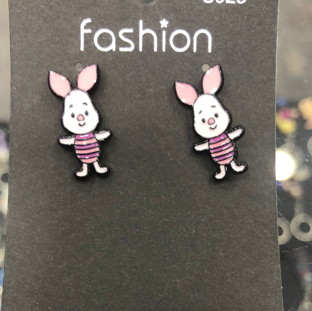 Anime Earrings - Disney Winnie The Pooh Piglet