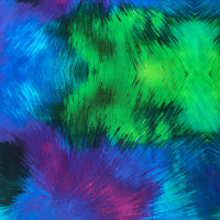 Tie Dye Rainbow Blue/Purple Quilting Cotton Fabric